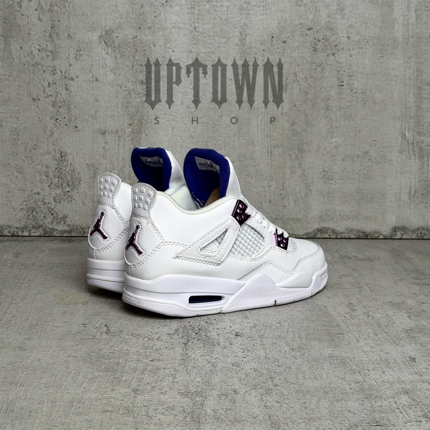 Jordan 4 Metalic Purple