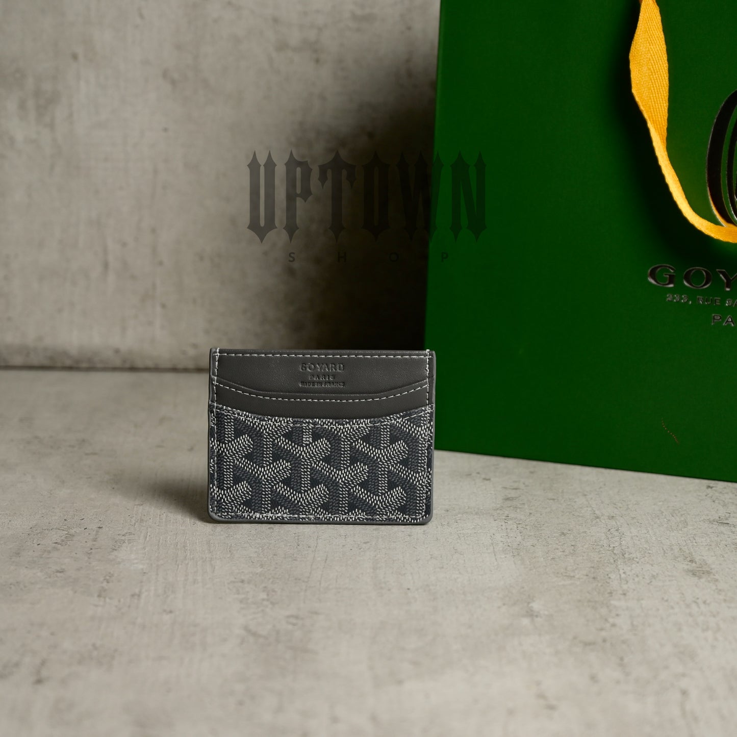 Goyard Sulpice Card Holder Grey