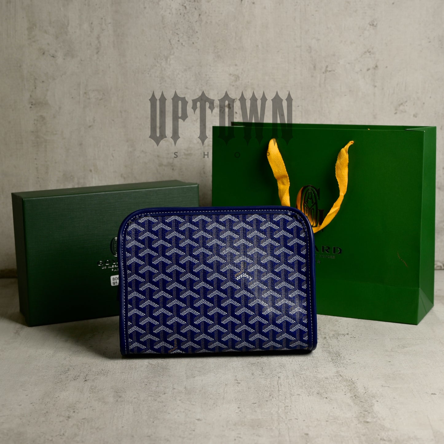 Goyard Jouvence Toilerty Bag Dark Blue