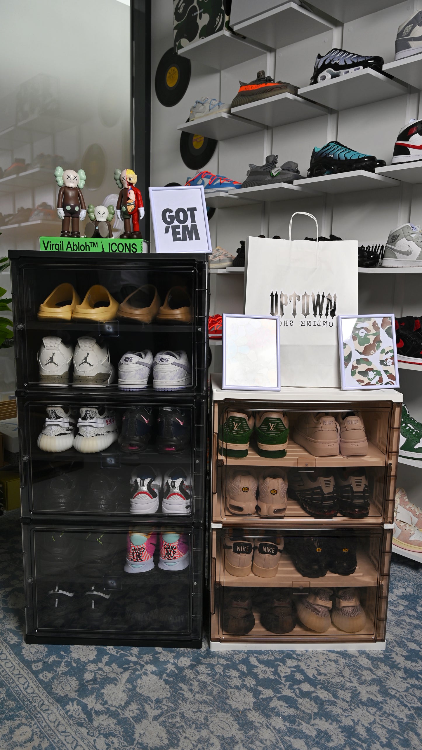Shoe Containers Rack