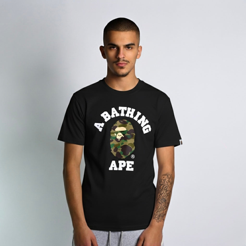 Bape Tee Black Green