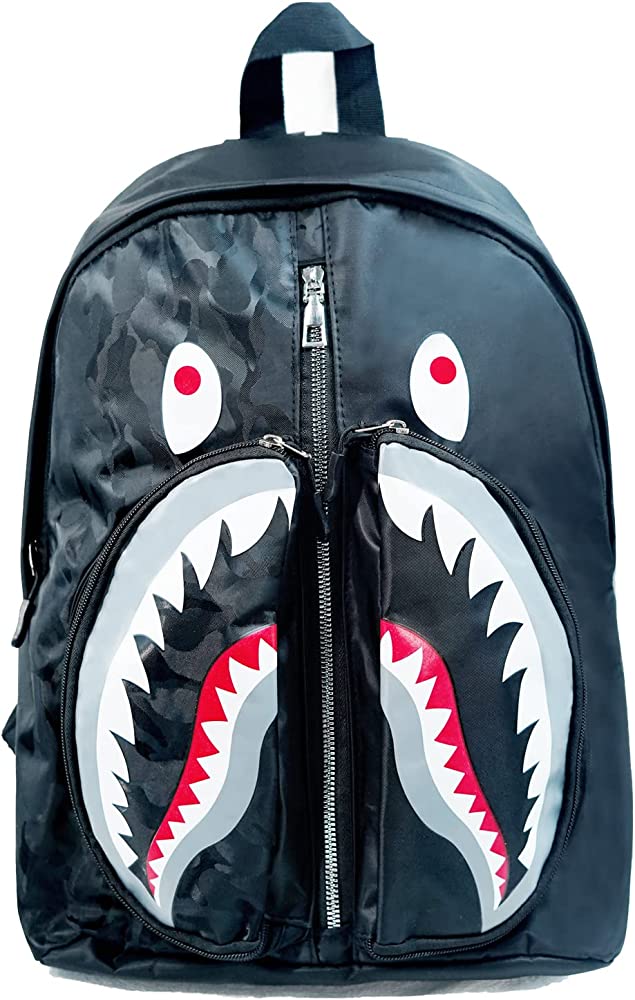 Bape Shark Back Pack Red – Uptownshop