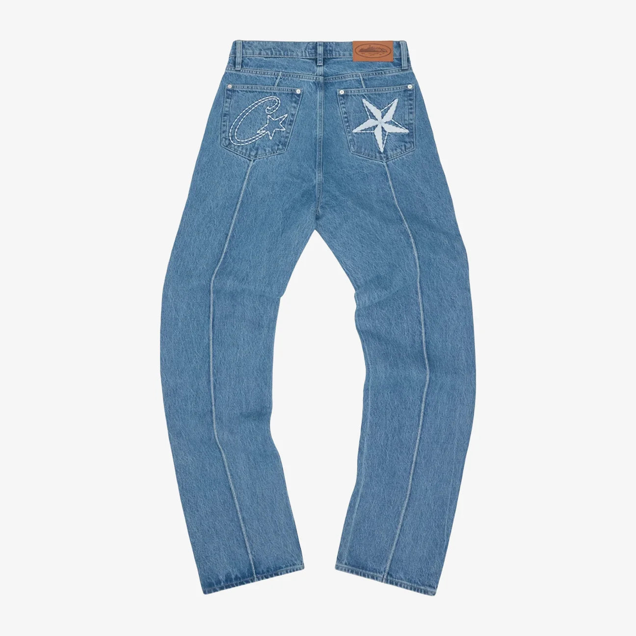 Corteiz Denim Jeans Blue