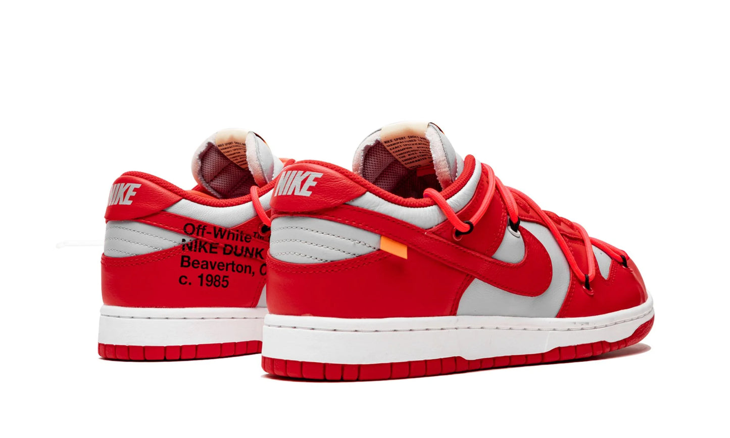 DUNK LOW
"Off-White - University Red"