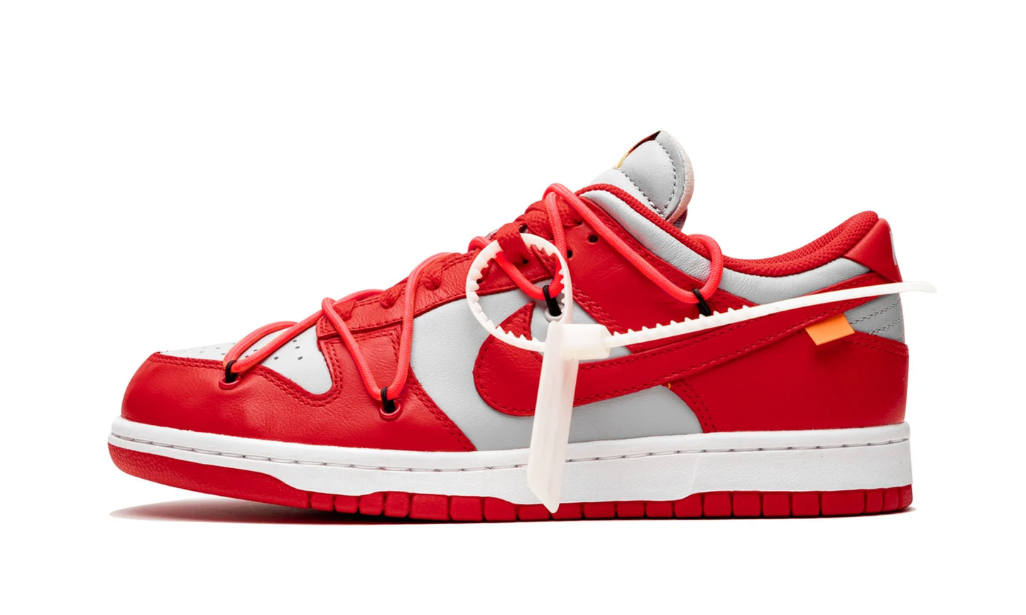 DUNK LOW
"Off-White - University Red"