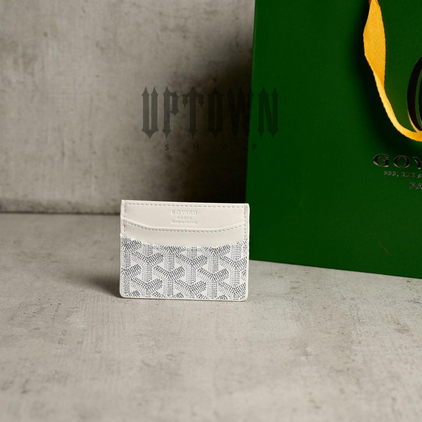 Goyard Sulpice Card Holder White
