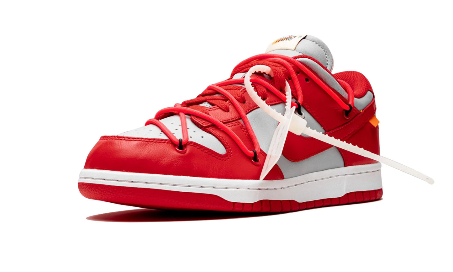 DUNK LOW
"Off-White - University Red"