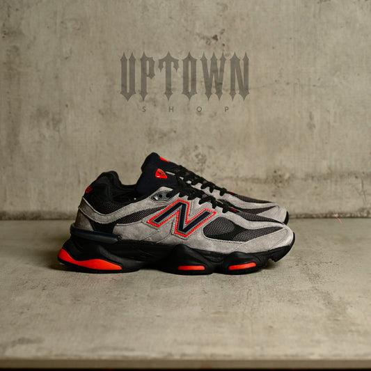 New Balance 9060 Grey Black Red