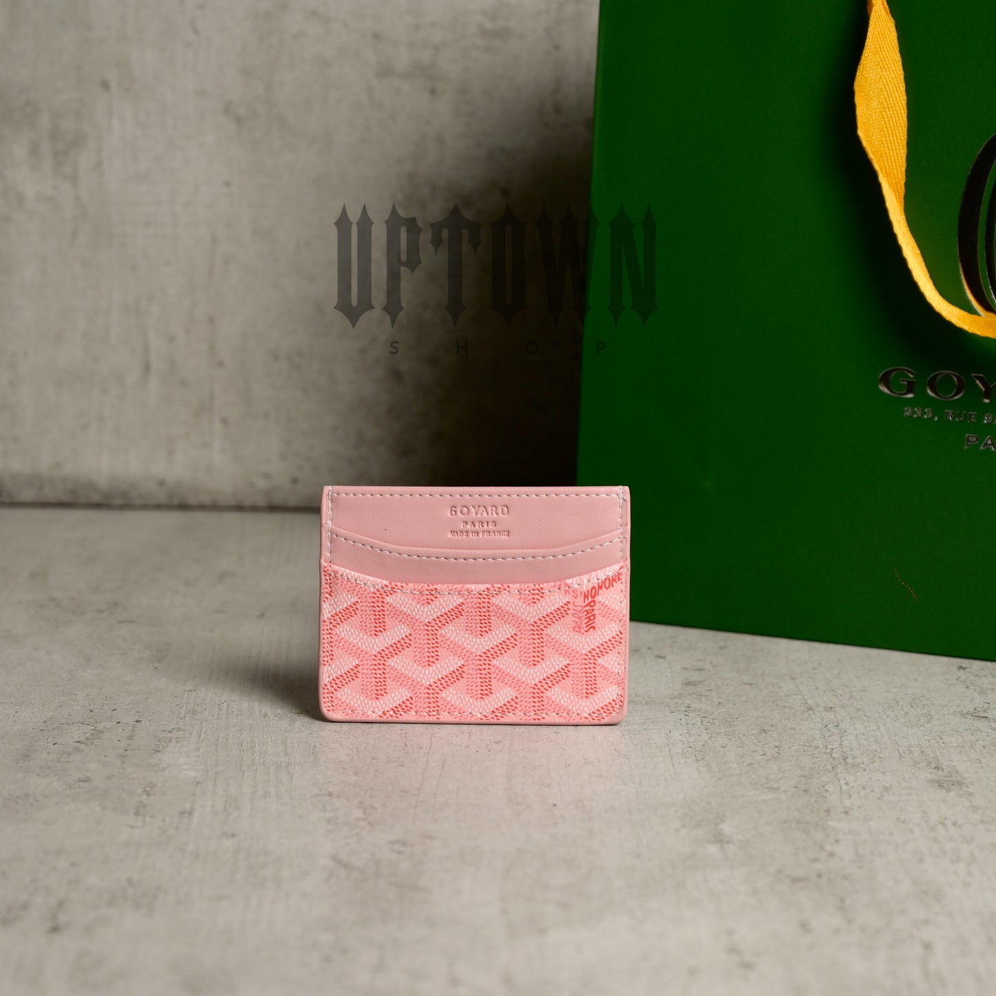 Goyard Sulpice Card Holder Pink