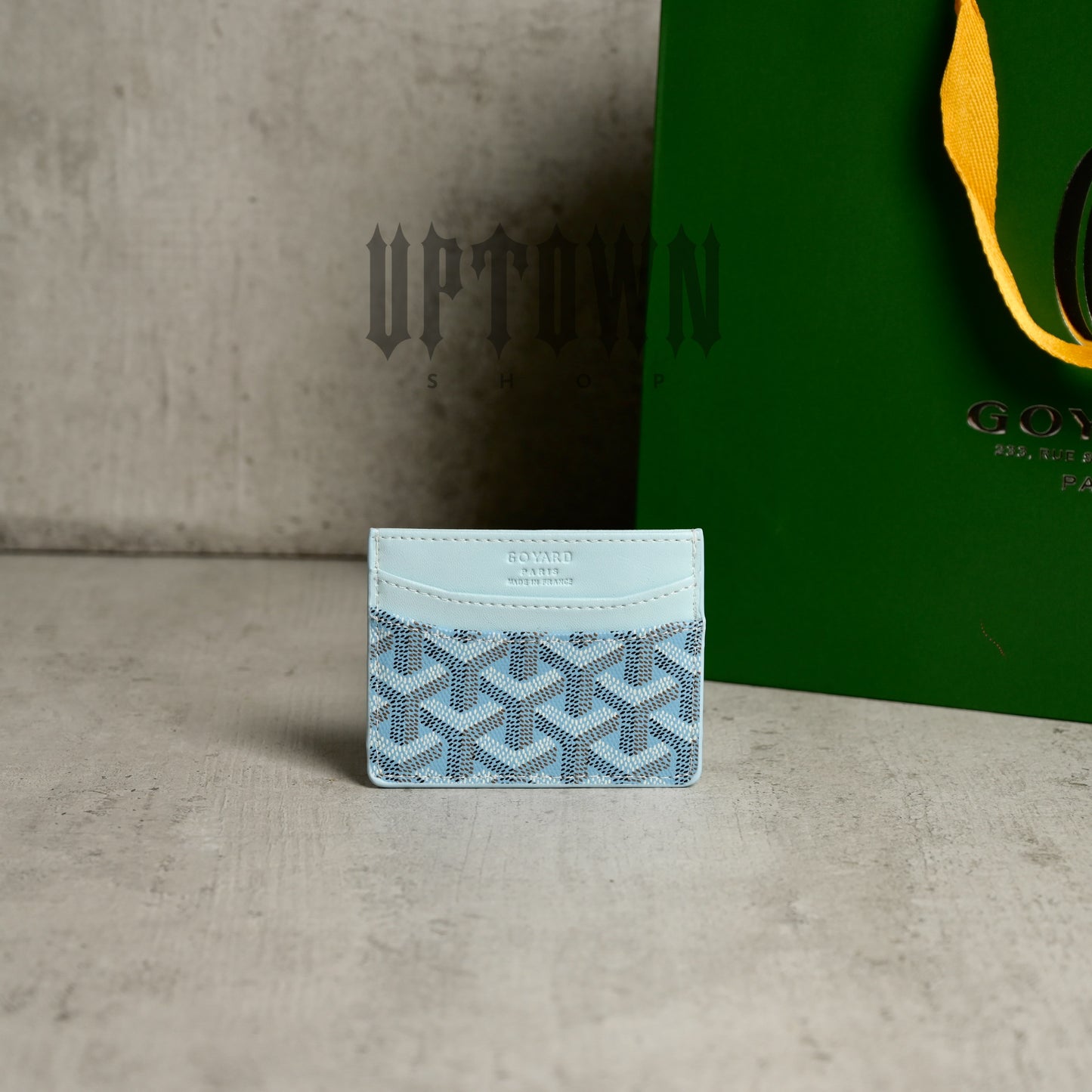Goyard Sulpice Card Holder Baby Blue