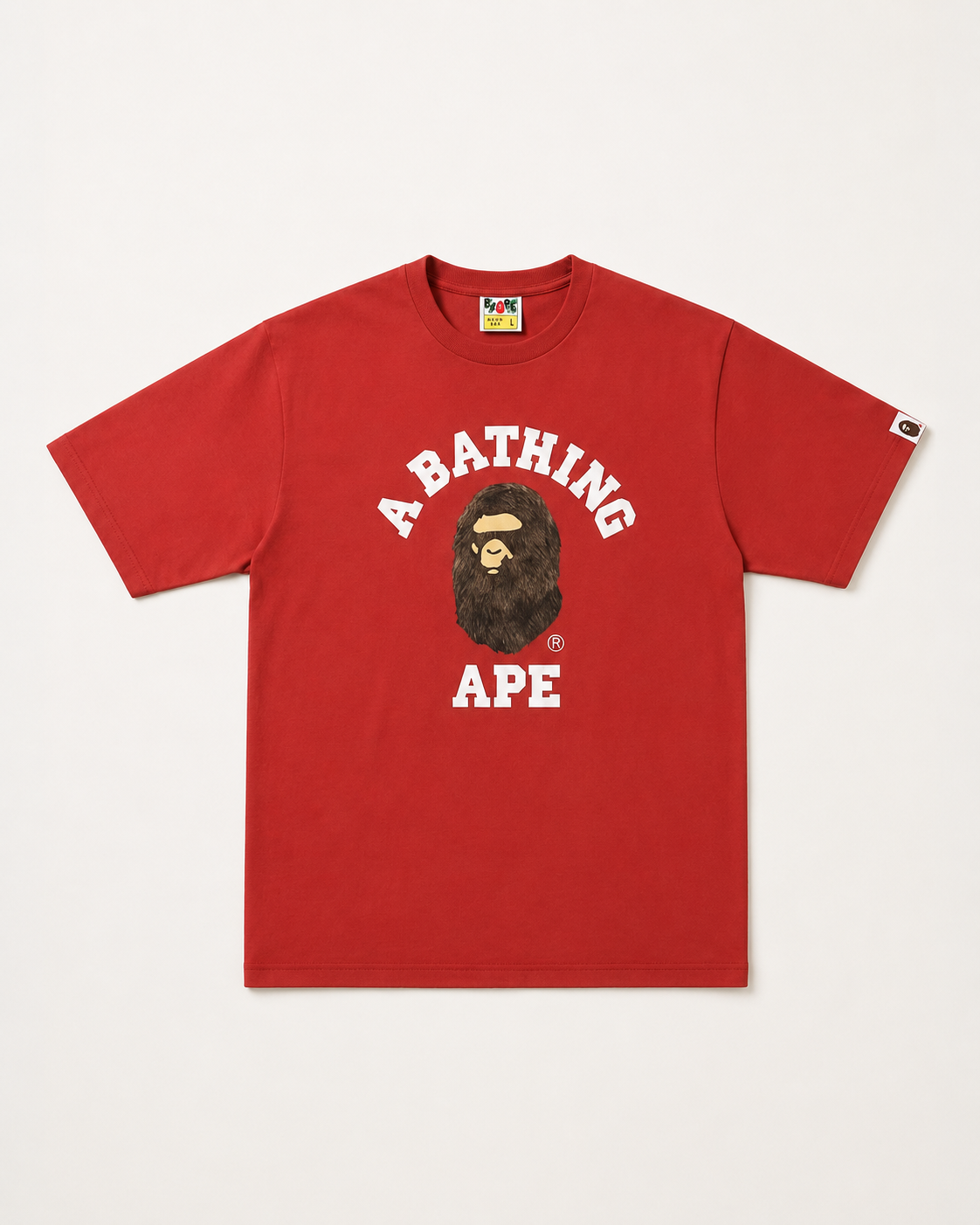 Bape Tee Red