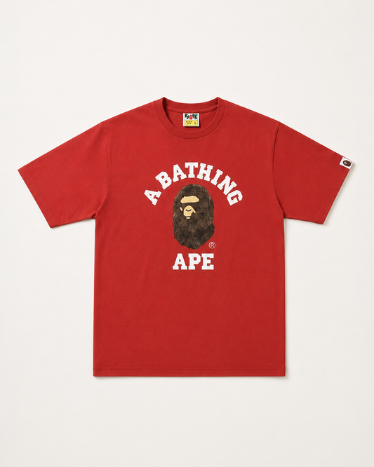 Bape Tee Red
