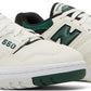 New Balance 550 Sea Salt Pine Green'