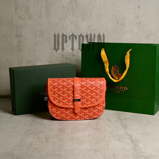 Goyard Goyardine Belvedere PM Messenger Bag Orange