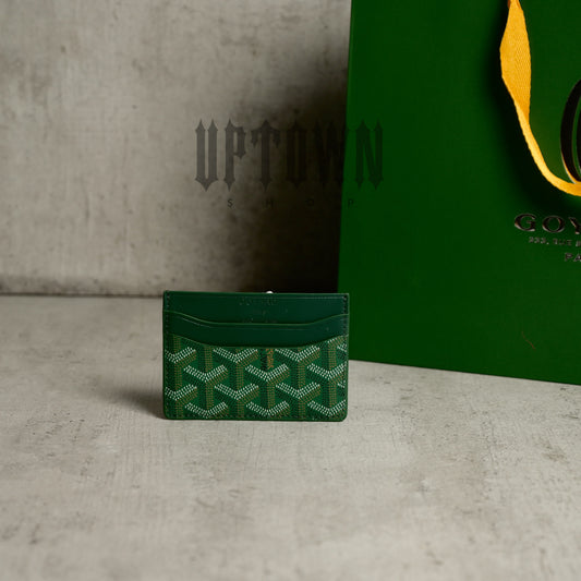 Goyard Sulpice Card Holder Green