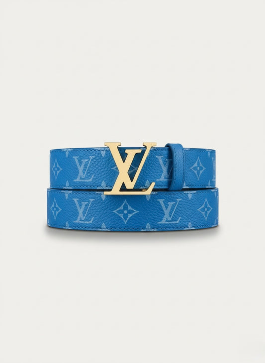 Louis Vuitton Belt Blue