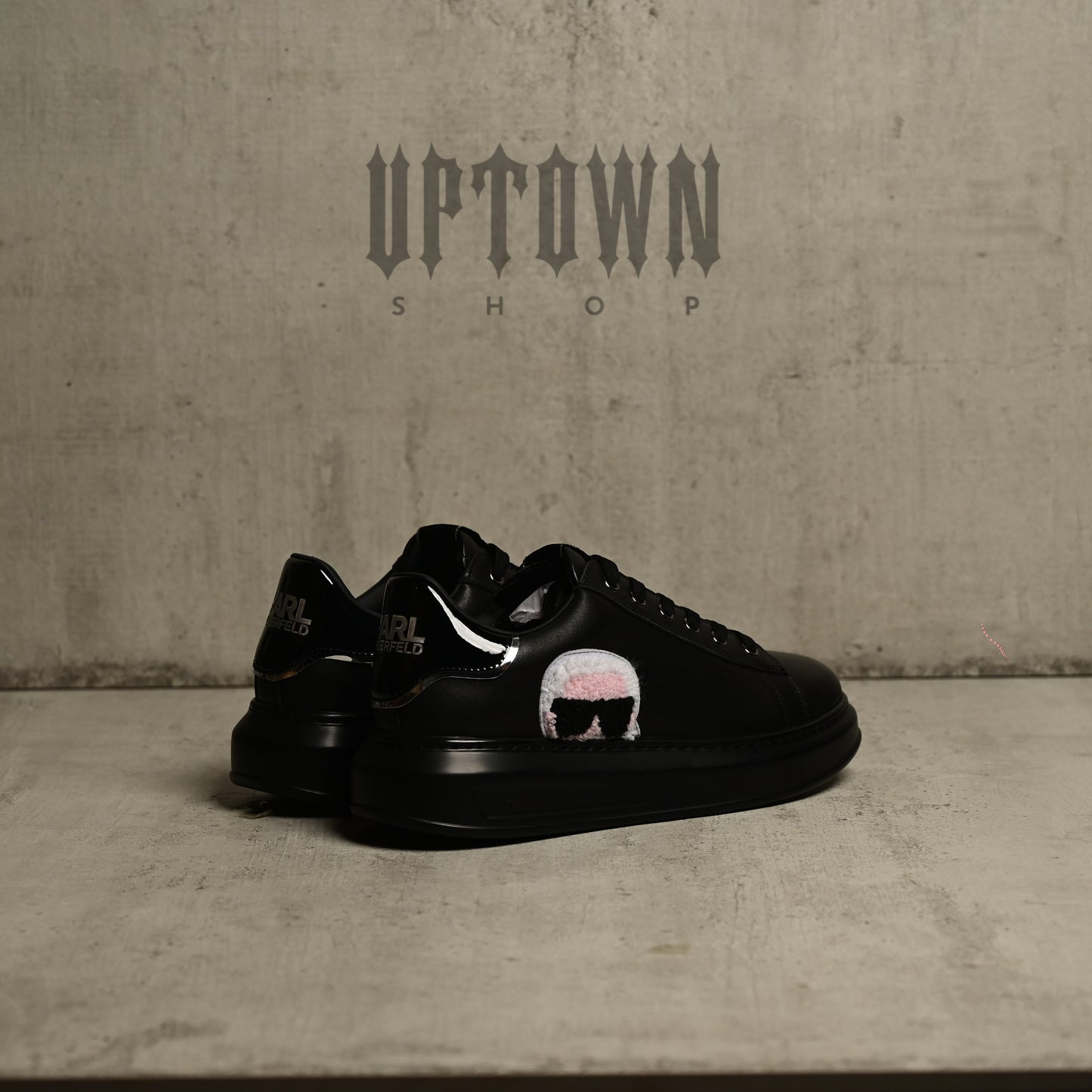 Karl Lagerfeld Black White Face