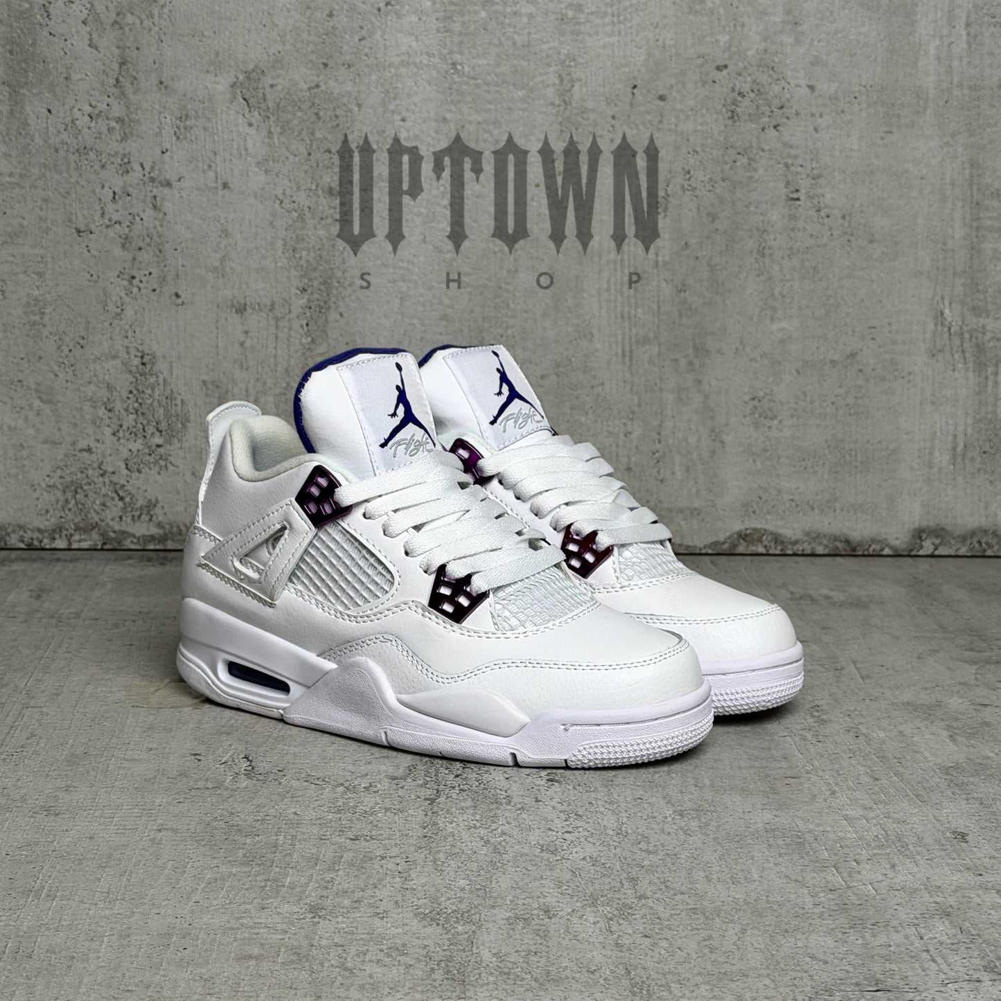 Jordan 4 Metalic Purple