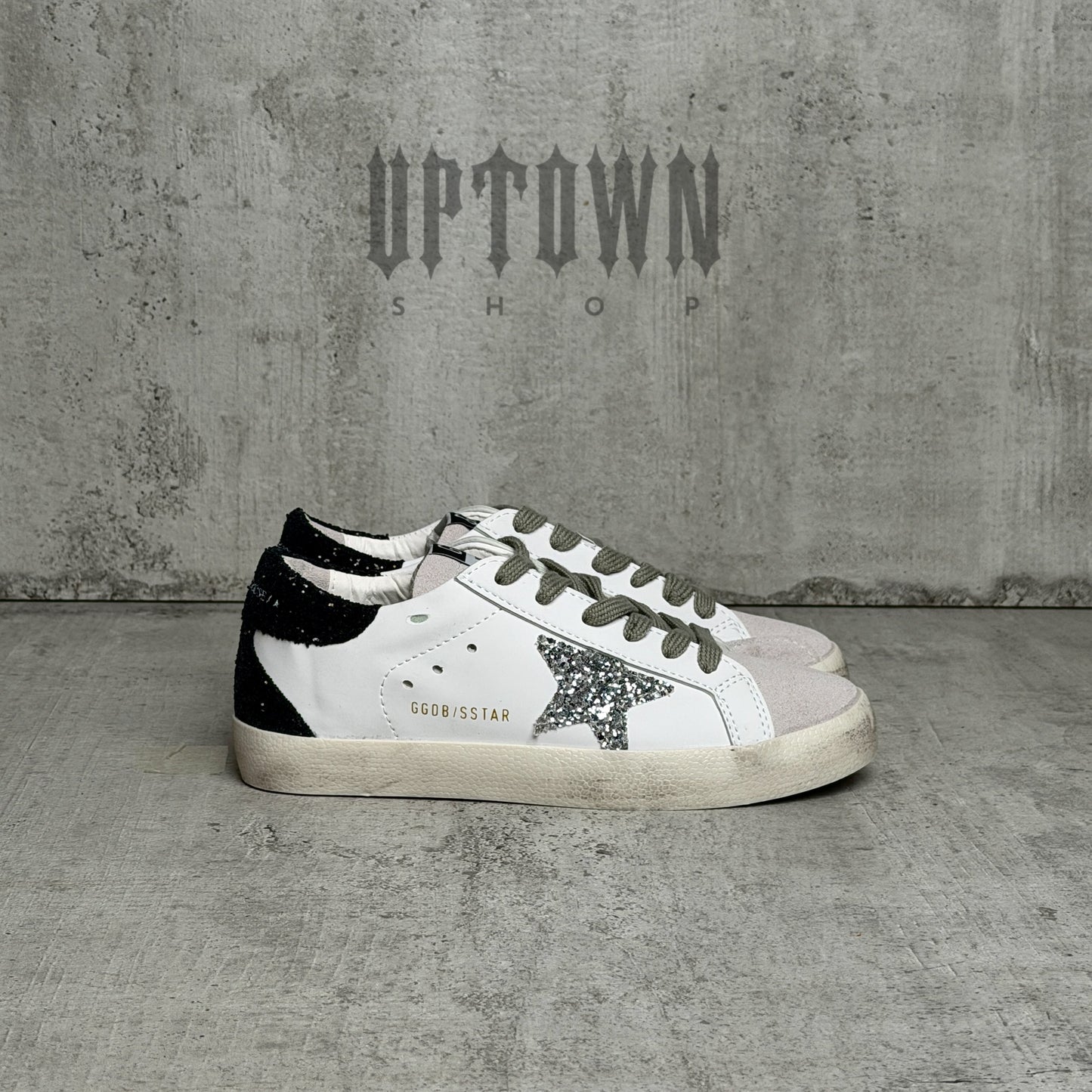 Golden Goose Black Silver