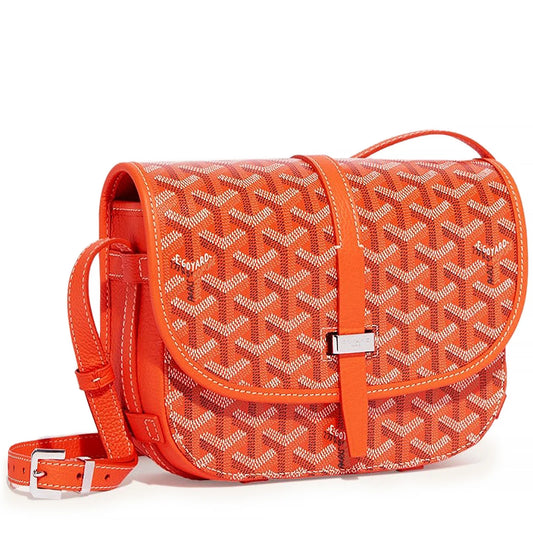 Goyard Goyardine Belvedere PM Messenger Bag Orange