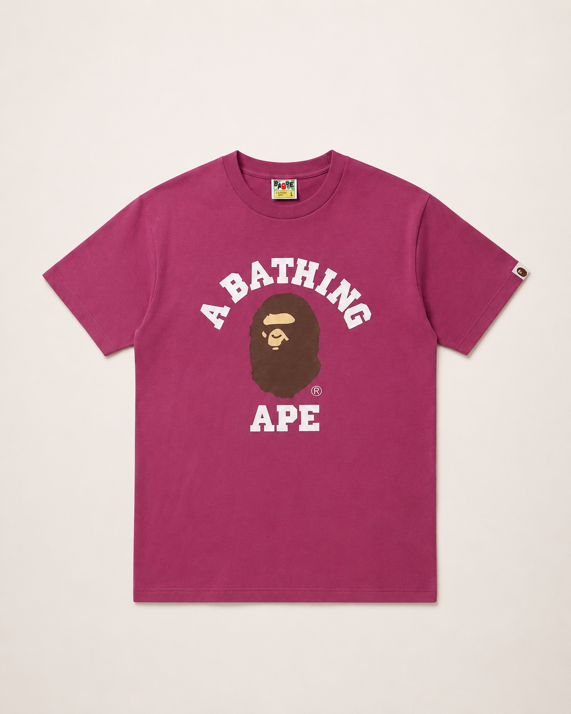 Bape Tee Pink