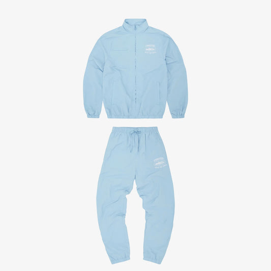 Corteiz Shukushuku Baby Blue Tracksuit