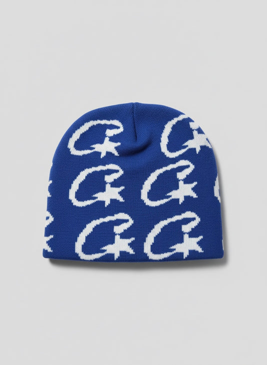 Corteiz Beanie Blue