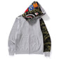 Bape Hoodie Grey