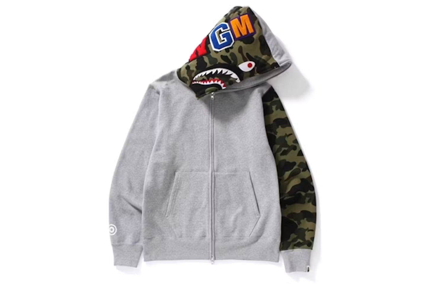 Bape Hoodie Grey