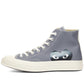 COMME DES GARÇONS PLAY X CONVERSE CHUCK TAYLOR 1970S HI