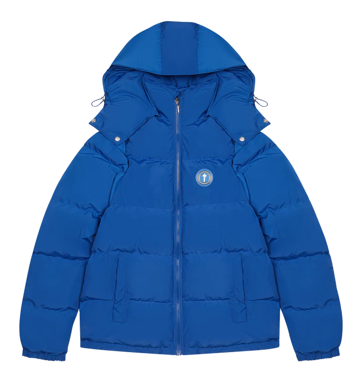 TRAPSTAR DAZZLING BLUE IRONGATE JACKET DETACHABLE HOOD