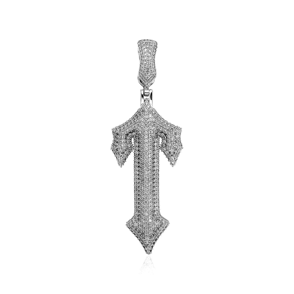 Trapstar Irongate T Logo Pendant with Gold/Silver Chain